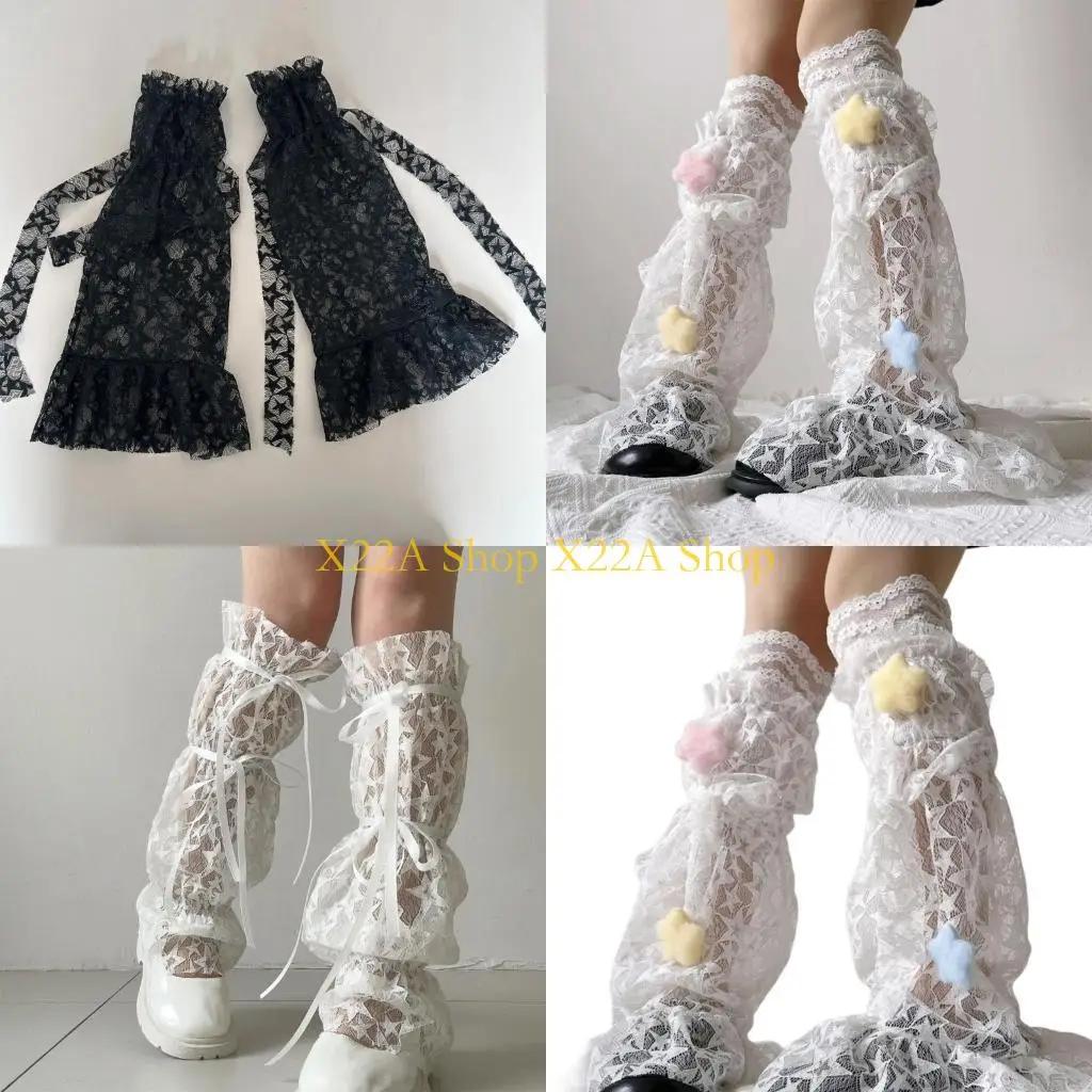 

Уникальные элегантные рукава с кружевными ногами с ремнями галстуков чистые ноги для женской вечеринки