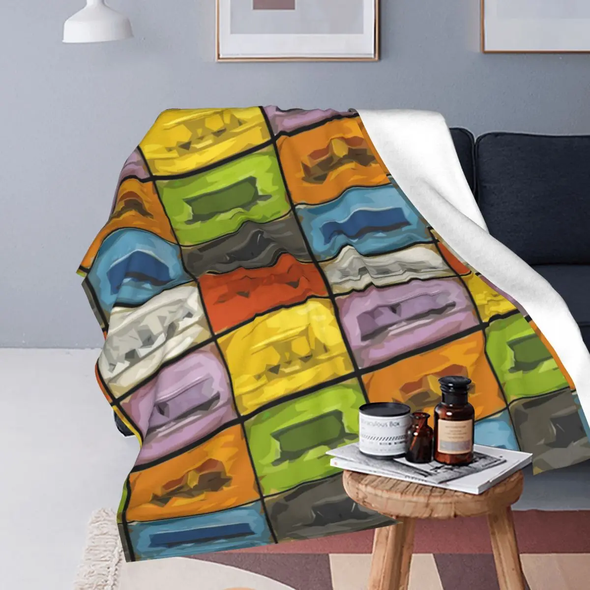 Ticket To Ride The Trains Blankets Flannel Warm Throw Blankets Sofa Throw Blanket For Home Bedroom Office Throws Bedspread Quilt