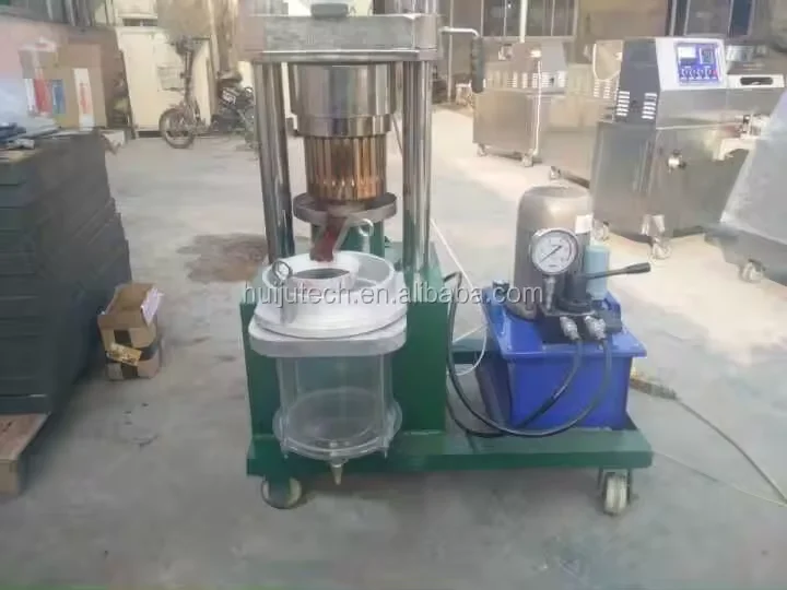 آلة ضغط الزيت العضوي آلة استخلاص زيت بذور اللفت الأفوكادو آلة الضغط البارد الهيدروليكي الزيتون مبيعات المصنع مباشرة HJ-H80