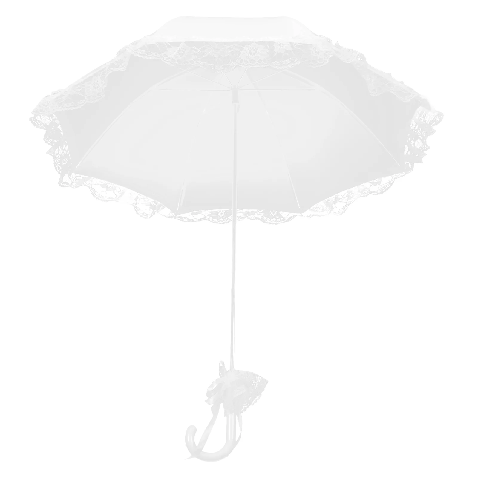 

Umbrella Clamp Lace Wedding Decor Photography Prop Romantic Parasol Child Retro