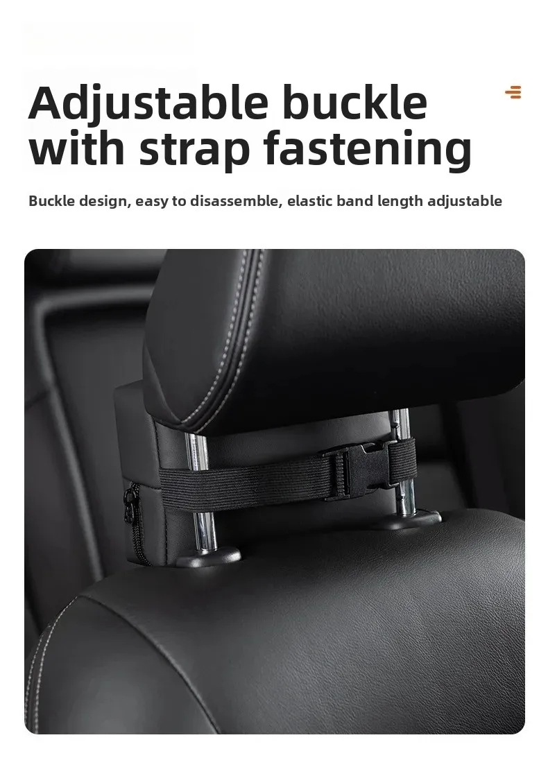 Auto-Taschentuchbox, Taschentuchpackung für die Armlehne, zum Aufhängen an der Rückseite des Autositzes, Taschentuchbeutel für die Sonnenblende, Aufbewahrung für die Innenausstattung des Autos – Detail 5
