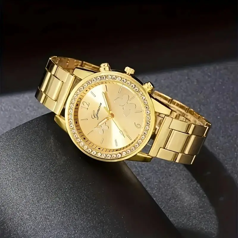 Korean style high-value fashion digital women's quartz watch bracelet women's wristwatch