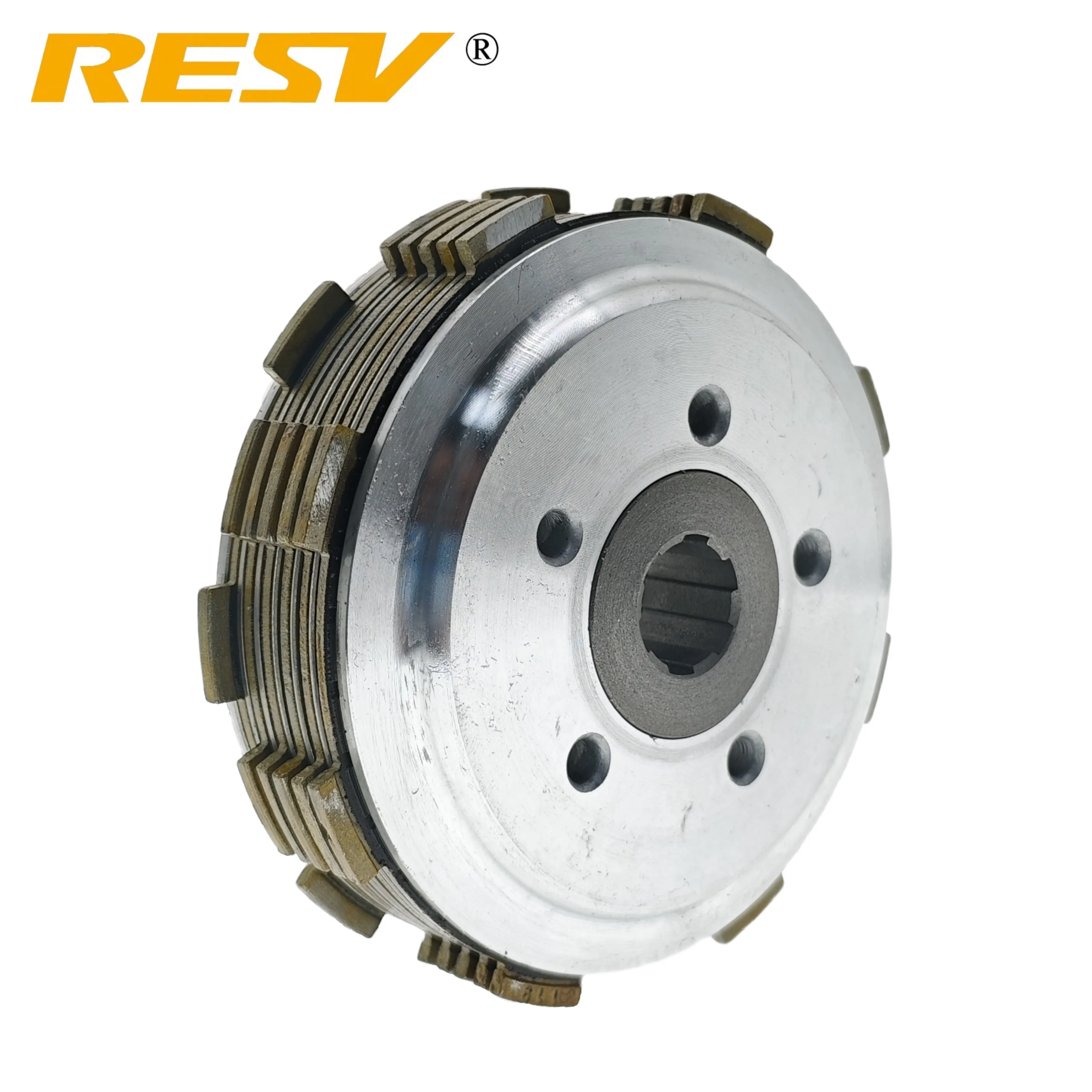 RESV Clutch Plate Assembly for CG300 Zongshen NB300 CG NB 300 Engine 5 Column 6pcs Friction Disc Clutch Plate