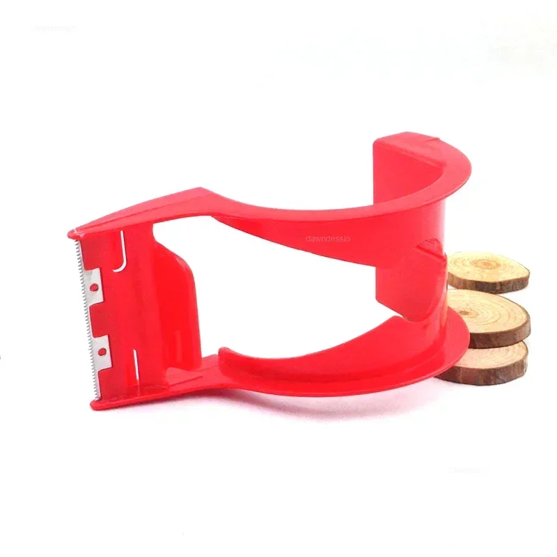 48mm Adhesive Tape Dispenser Tape Cutter Simple Box Sealing Machine Tapes Holder Convenient Iron Tooth Plastic Packing Tape Seat