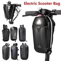 Bolsa frontal para patinete eléctrico de 2-5L, bolsa de carcasa dura EVA impermeable, bolsa colgante para manillar de bicicleta, bolsa de almacenamiento para M365 Pro Kugoo M4