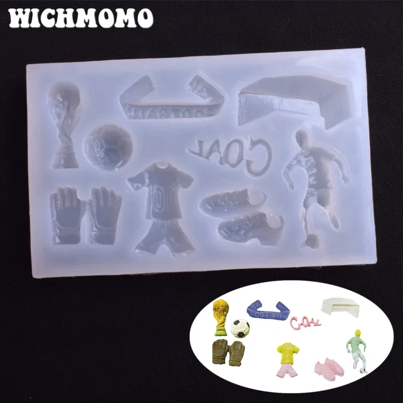 New 1PCS Sports Characters Charms Craft DIY UV Resin Liquid Silicone Molds for Earring Necklace Decorations Making Jewelry