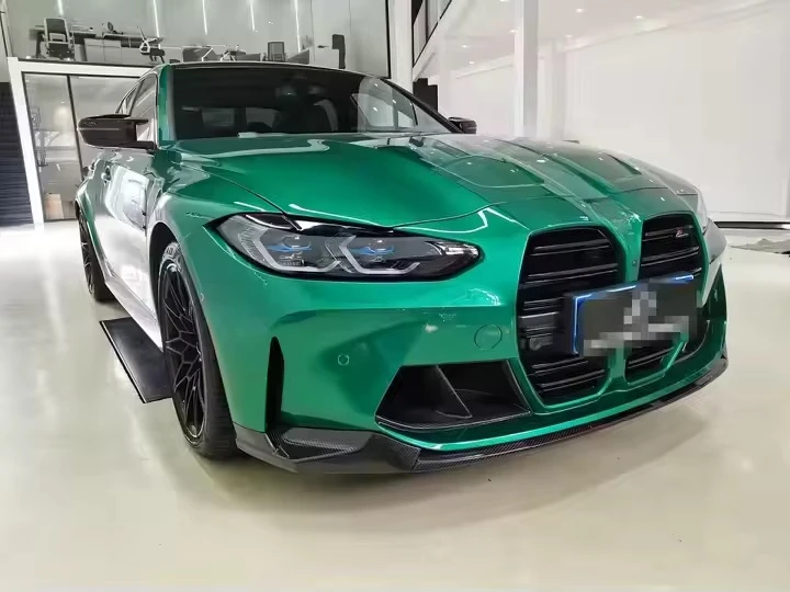 Lèvre avant en Fiber de carbone sèche G80 M3 G82 M4, Type MP, ajustement parfait, boulon Direct