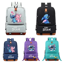 Disney Lilo Stich Rucksack für Jungen Mädchen reisen Schulter Rucksack Männer Frauen große Kapazität tägliche Bücher tasche Mochila