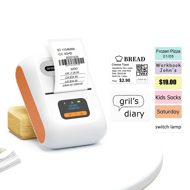 2-oem-thermal-label-printer-portable-custom-label-maker-mini-for-commercial-home-office