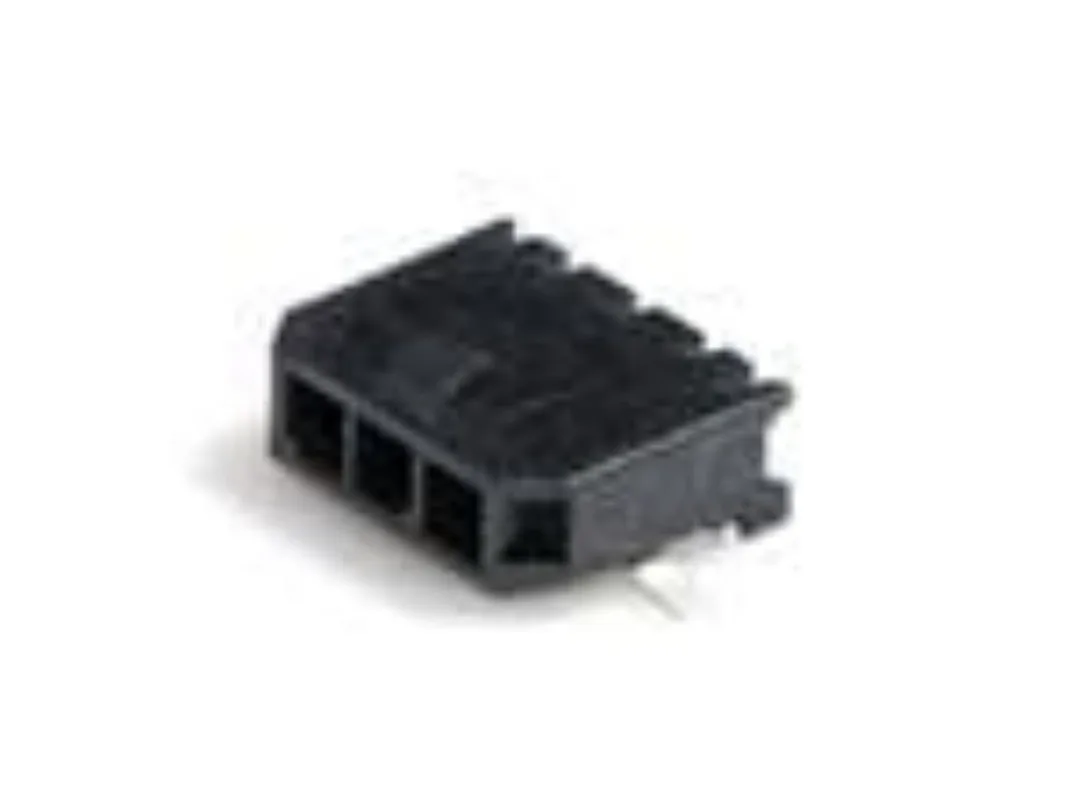 (5-20pcs) 0436500312 MOLEX Micro-Fit 3.0 Right-Angle Header 3.00mm Pitch Single Row 3 Circuits Solder Tab Tin 436500312