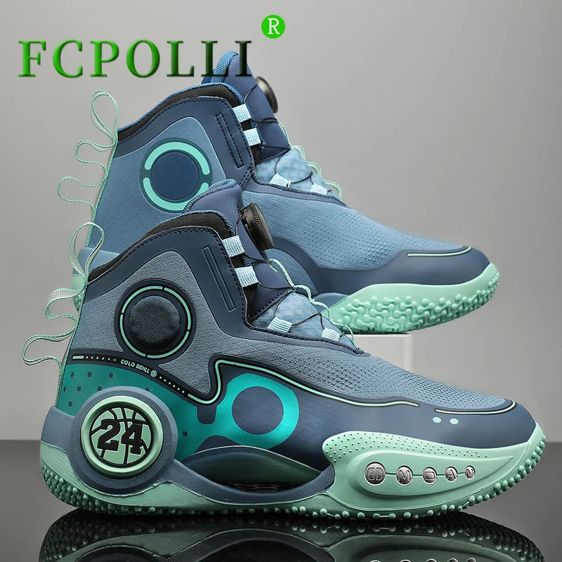 New Cool  2023 Basketball Training Shoes Unisex Non-Slip Outdoor Sport Shoes Men Brand Designer Basketball Trainers Boy