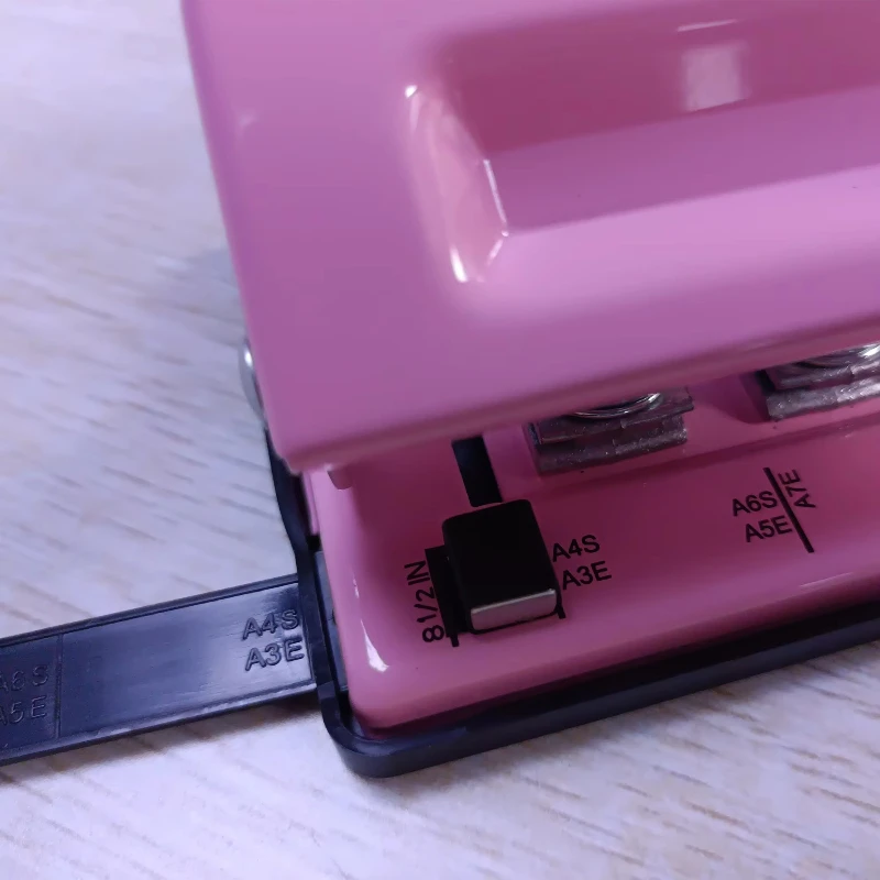 Mushroom Hole with Ruler Punch 4 Hole Metal Loose-leaf Paper DIY Punch Machine