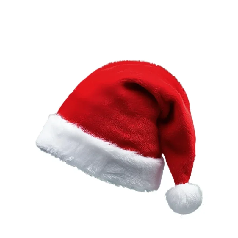

Christmas Plush Hat Cute Hat Red Christmas Dress Up Men's Holiday Dress Up Ornaments Party
