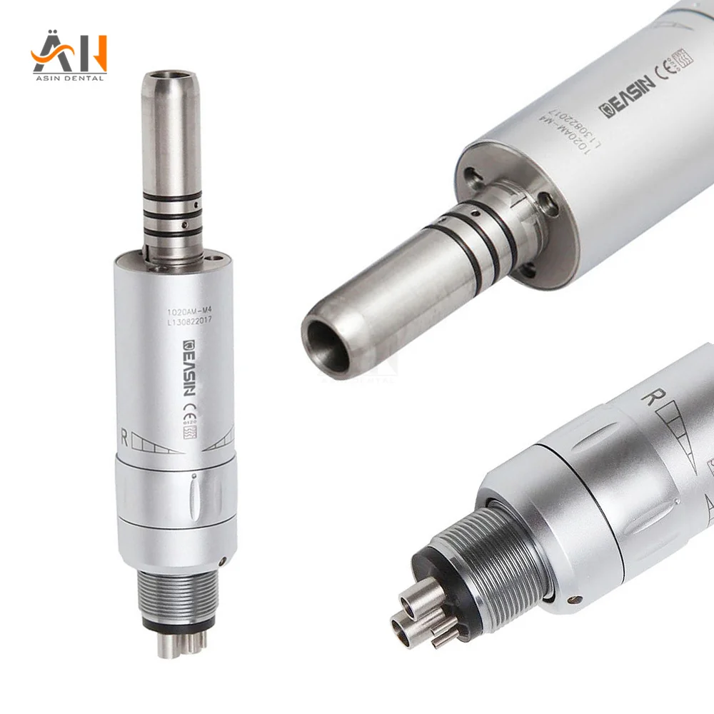 Dental Slow Low Speed External/Inner Water E-type 2/4 Hole Air Motor Handpiece Micromotor