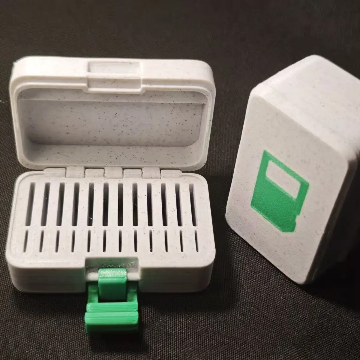 صندوق تخزين بطاقات Sd مطبوع ثلاثي الأبعاد صندوق تخزين بطاقات Tf كاميرا Dslr بدون مرآة صندوق بطاقات ذاكرة الألعاب المحمول سعة عالية #2