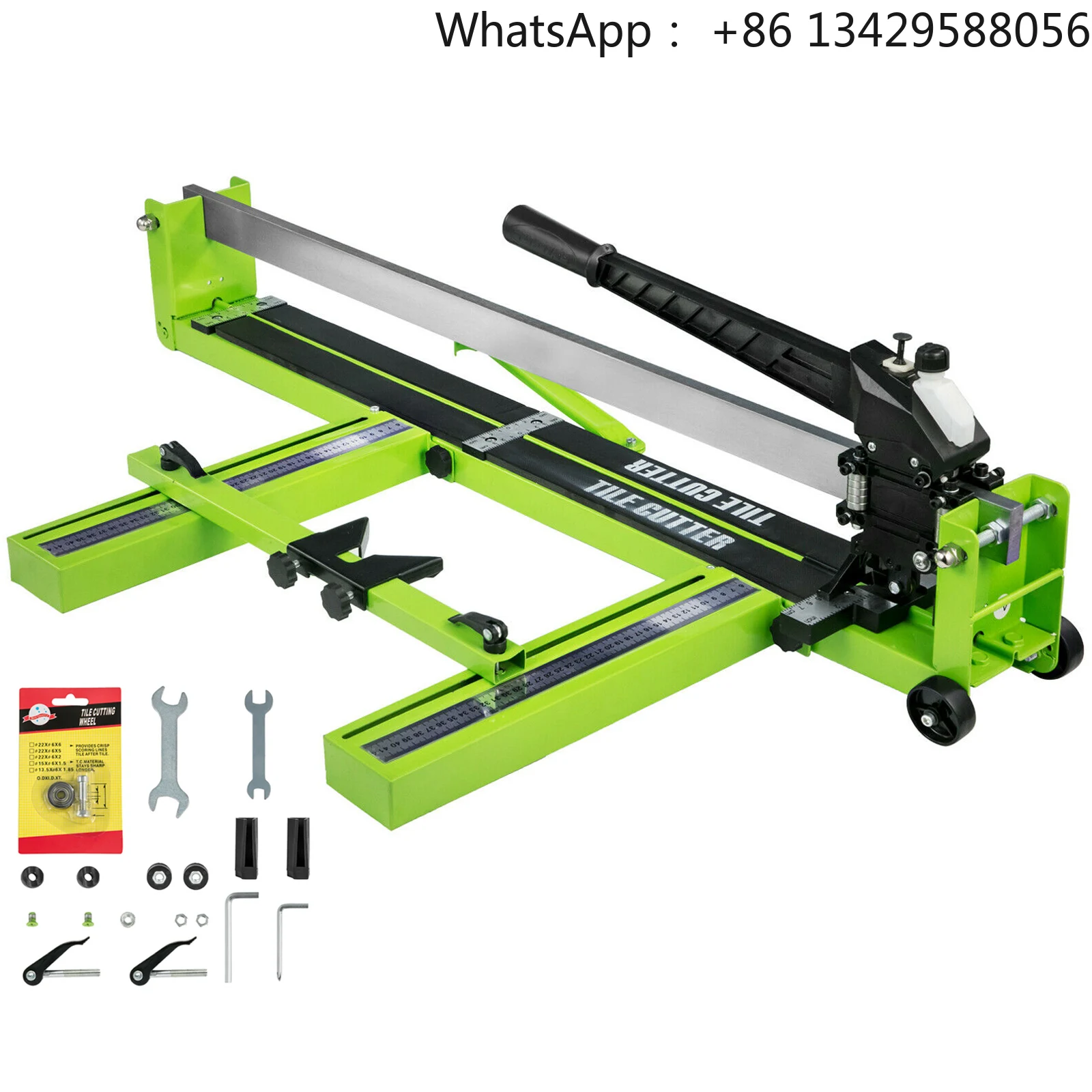 

SucceBuy-cortador Manual de azulejos, posicionamiento láser infrarrojo, cortador de suelo, cuchillo de empuje, herramienta Manua