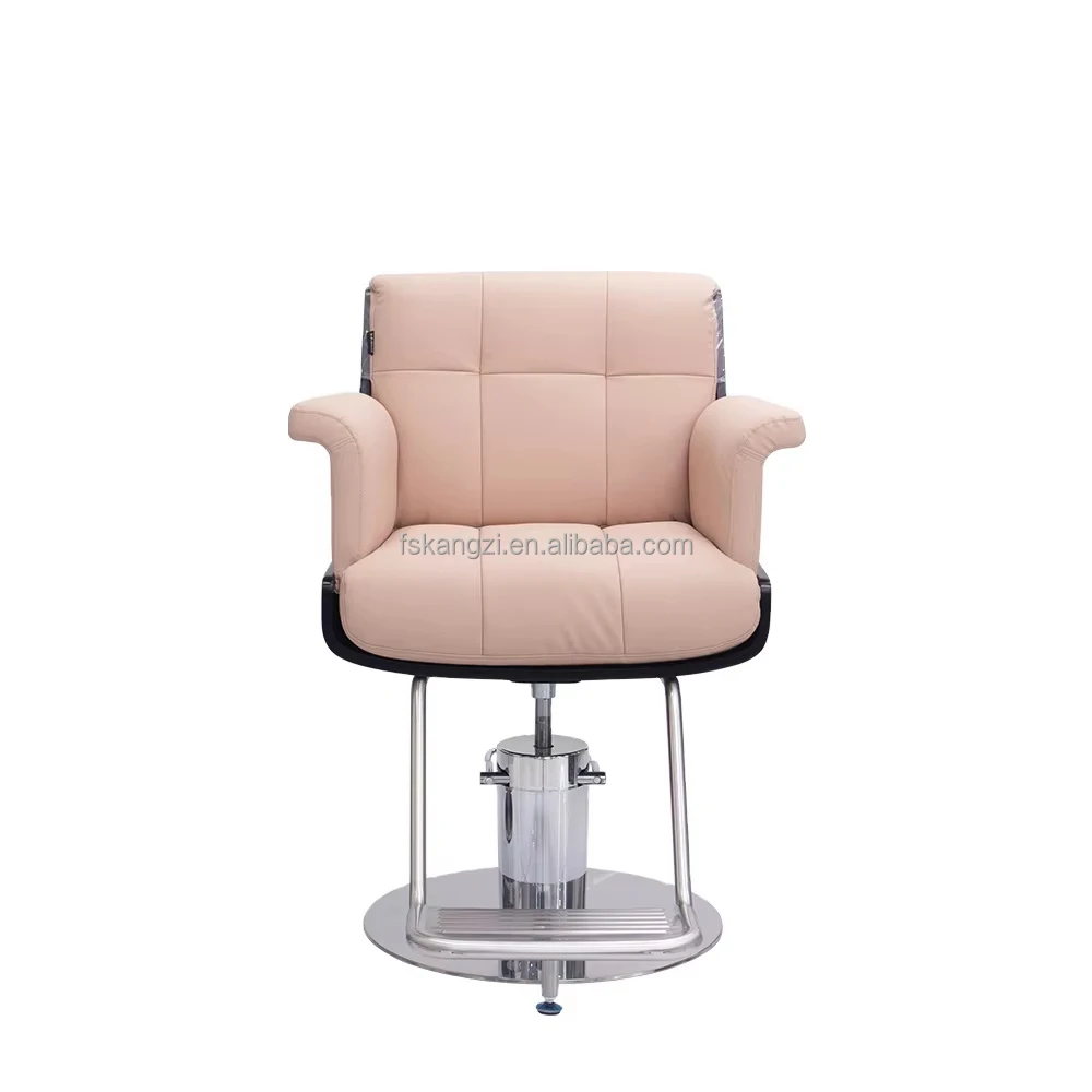 Commercial Grade Heavy-Duty Wood Styling Chair Anti-Scratch Hairdressing Beauty Chair For Barber Shop Salon For Outdoor School