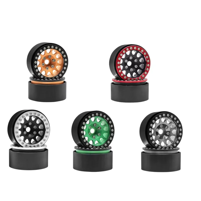 

Металлическая ступица обода колеса 1,9 для 1/10 Hsp Redcat Rc4wd WRAITH Tamiya Axial SCX10 D90 HPI, запасная часть для радиоуправляемого автомобиля