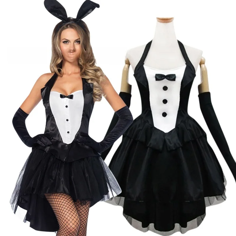 زي فتاة الأرنب الأنيق مصمم خصيصًا للعروض المسرحية وعروض السحر والألعاب والفعاليات وعيد الهالوين، تشيونغسام صيني تقليدي مخصص