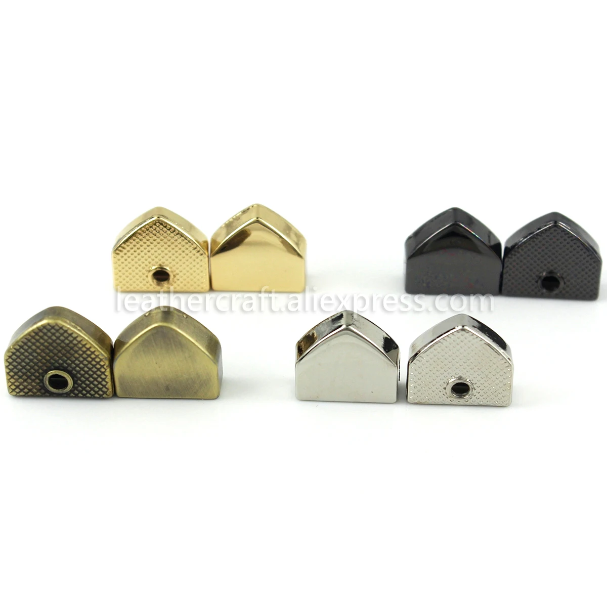 10pcs Metal Zipper Stopper Zipper Tail Clip Stop Tail Plug Head with Screw DIY bag Leather Hardware Leather Craft 13mm(1/2\