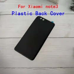 For Xiaomi Mi Note3 Back Cover Plastic Panel Rear Door Housing Case Replacement Parts Xiaomi Mi Note 3 Battery Back Cover