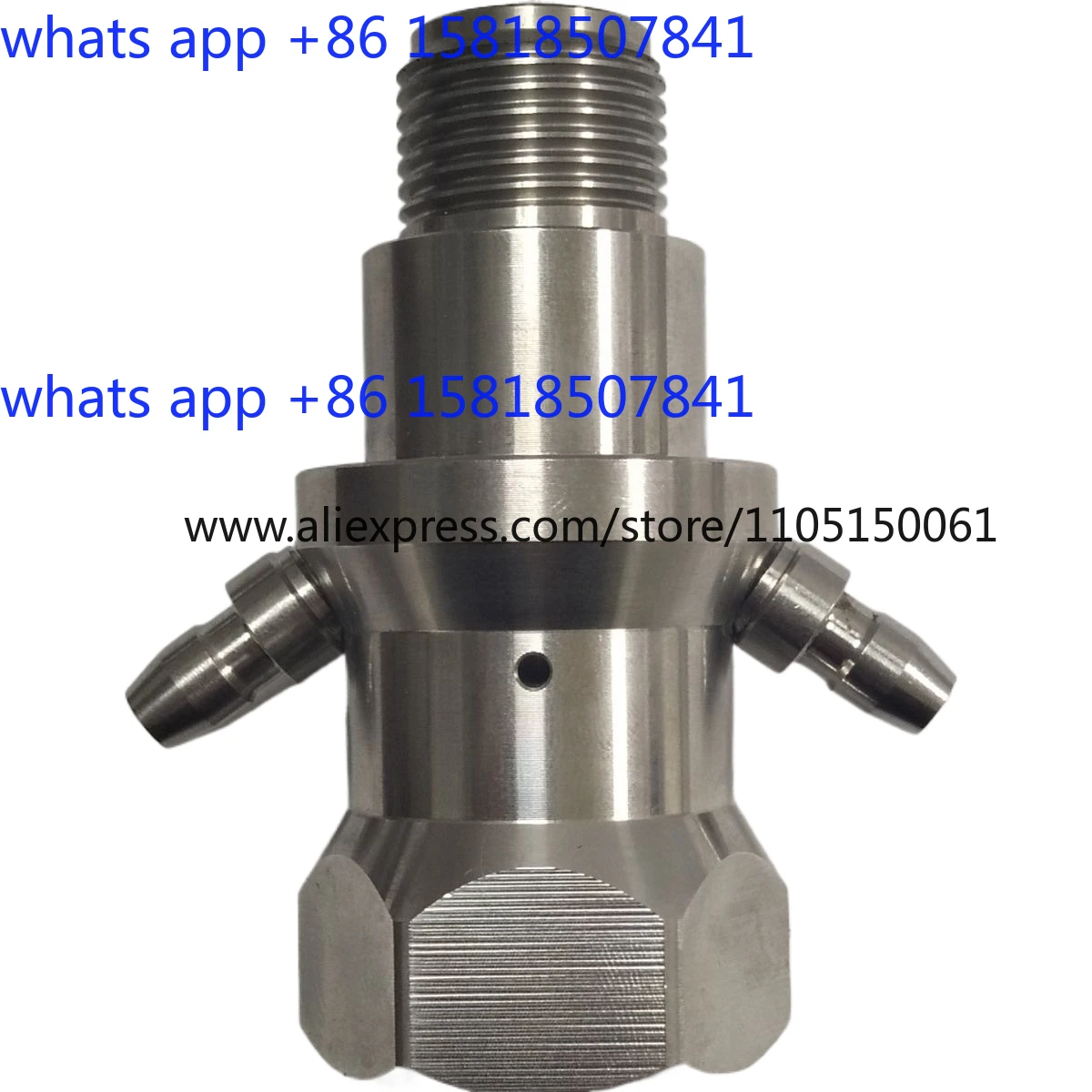 Five-axis nozzle body AC second-generation cutter holder cutter head accessories cutter head locking nut waterjet nozzle body