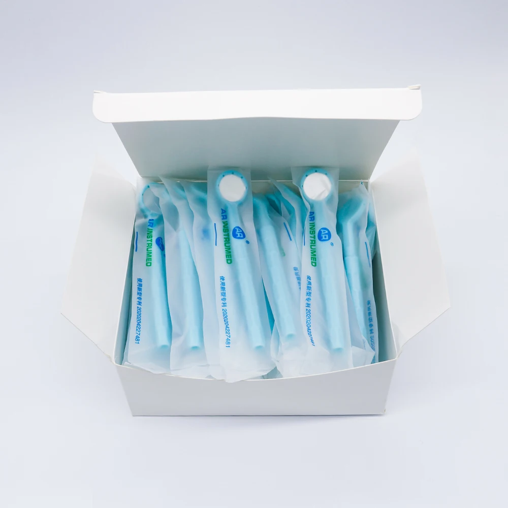 50 stücke Einweg Hve Saug Dental Intraorale Spiegel Kit Oral Untersuchung Werkzeuge Zahnmedizin Instrumente