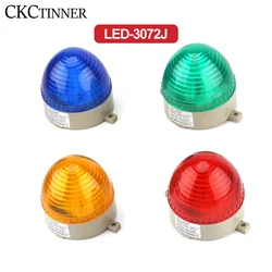 Strobe Signal Warning light 12V 24V 220V LED-3072J Flashing Round  Light  Indicator light LED Lamp Security Warning Signal Alarm