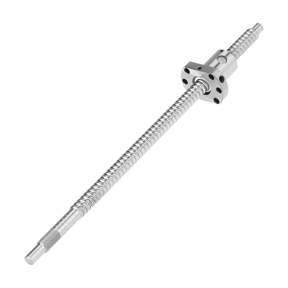 مكافحة عارية الذراعين Ballscrew SFU1204 300mm توالت Ballscrew Ballnut AntiBacklash دون نهاية جانبية يدعم توالت Ballscrew Ballscrew
