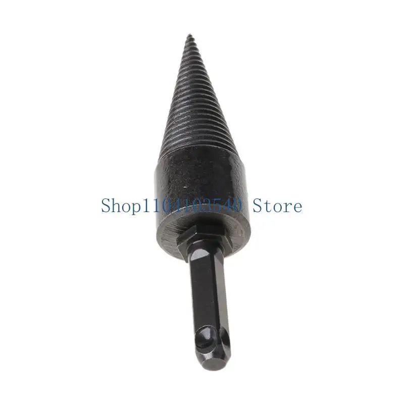 

02DC Firewood Machine Drill Wood Cone Reamer Punch Driver Drill Bit Split Drilling To