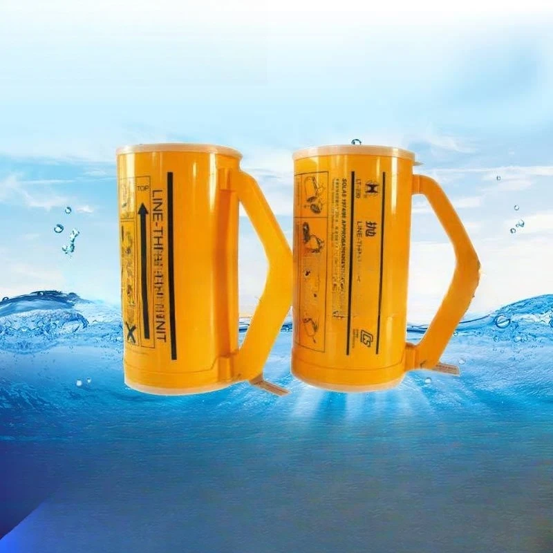 

Rope thrower, marine portable rope thrower, life-saving rope