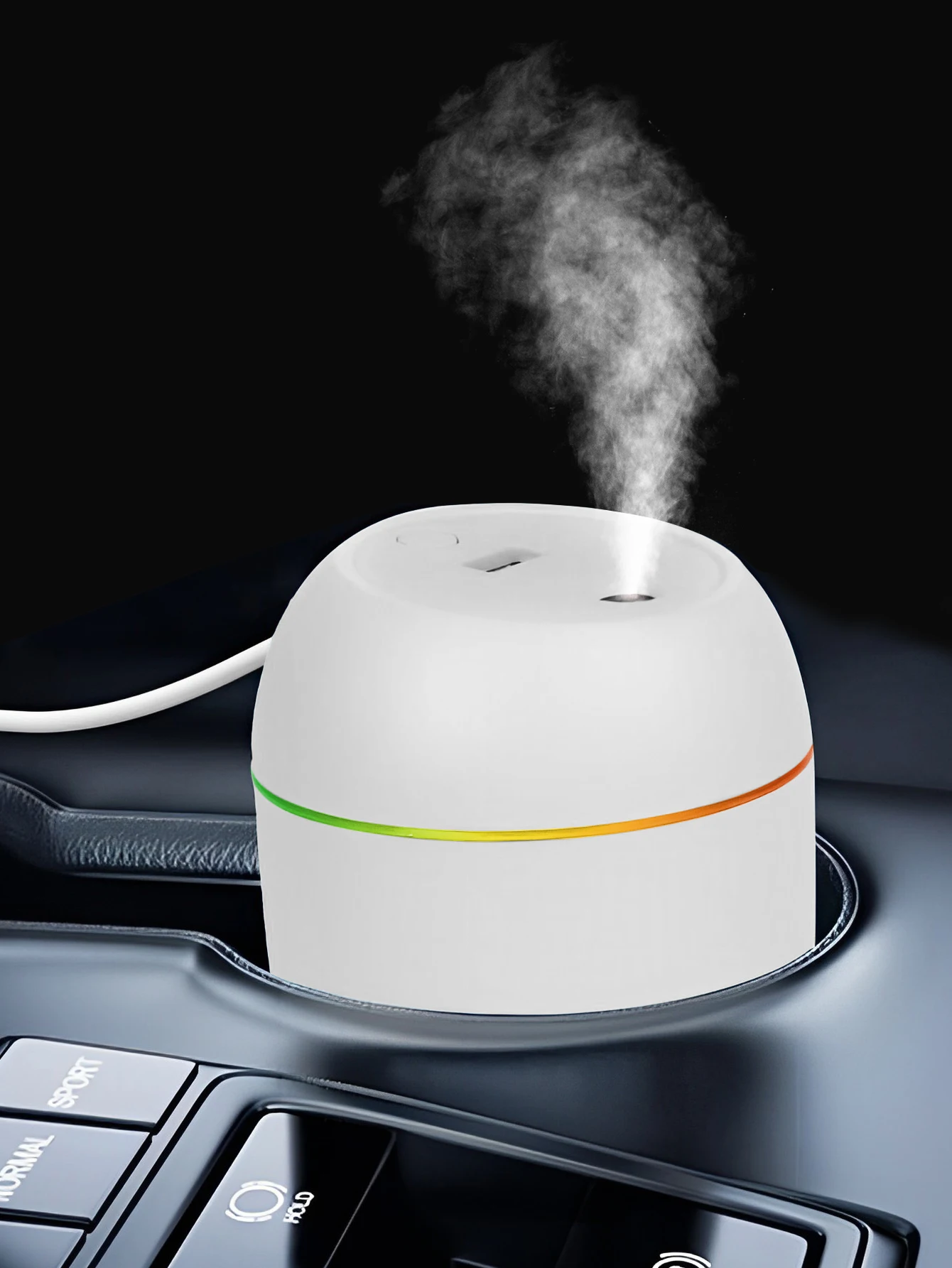 Portable Aromatherapy Easter egg Humidifier Aromatherapy Cool Mist Diffuser Colored Light Auto-off Sleep Atmosphere Night Light