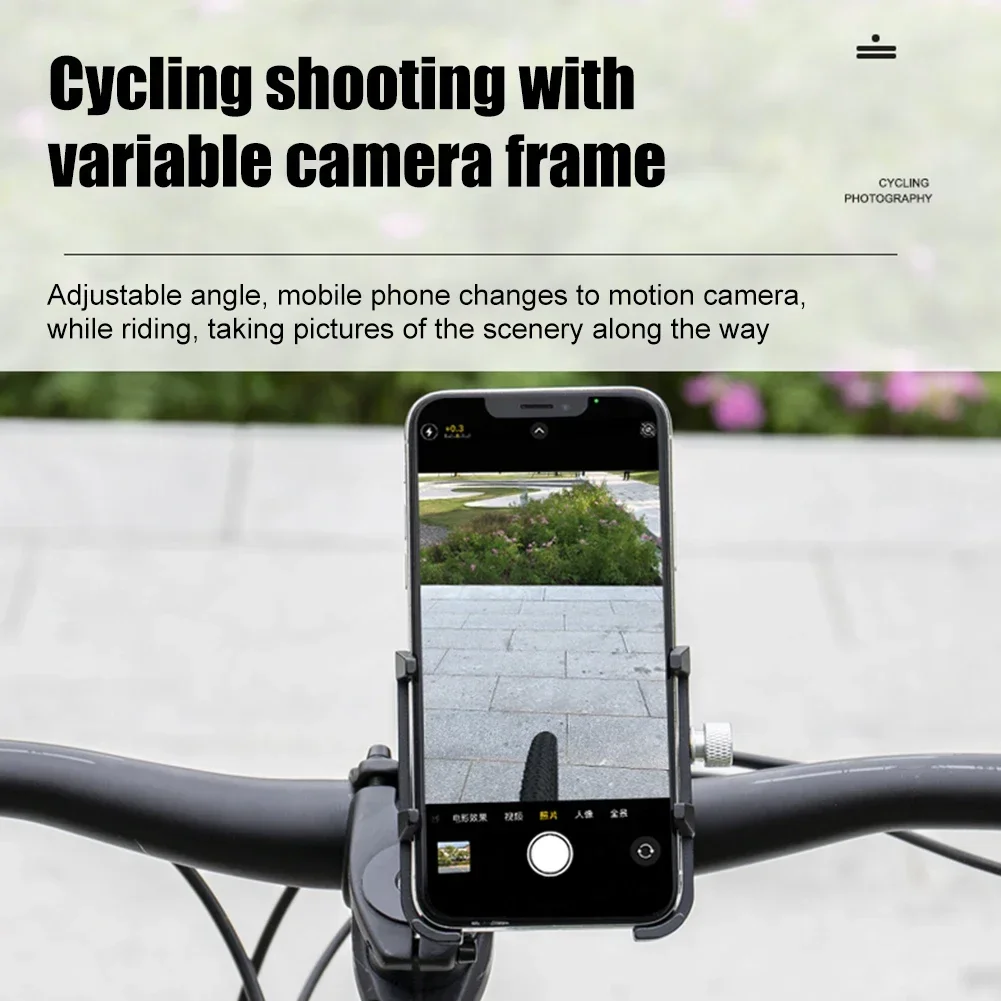 GUB PLUS 21 Bicycle Phone Stand Aluminum Alloy Mobile Phone Stand Rotatable Adjustable For MTB Road Bike Motorcycle E-Bike