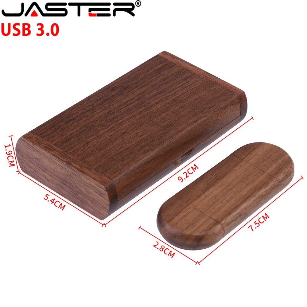 JASTER USB Flash Drive TYPE-C 2 in 1 Memory Stick 3.0 Wooden Pendrive 4GB 8GB 16GB 32GB 64GB 128GB Pen drive（No customized logo）