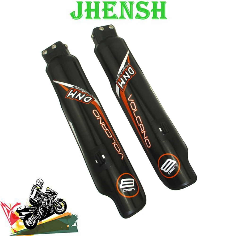 JHENSH DNM Volcano USD-8 Front Fork Guard Black For Sur Ron Light Bee X