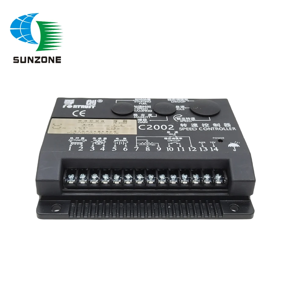 C2002 Speed Control Unit Fortrust Speed Controller DC Motor Smart Board Governor Diesel Generator Spare Parts