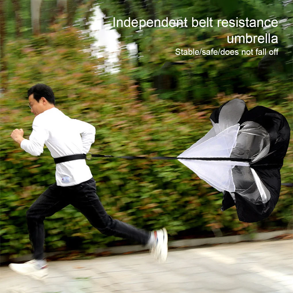 Soccer Speed Parachute Umbrella Basketball Exerciser Resistance Drag Parachutes Background Trainer Fitness Equipment