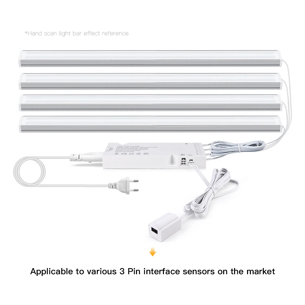 DC12V 2A 3A 5A 8A transformator oświetleniowy Adapter do zasilacza LED Dupont Port LED Strip Driver złącze szafka domowa szafy