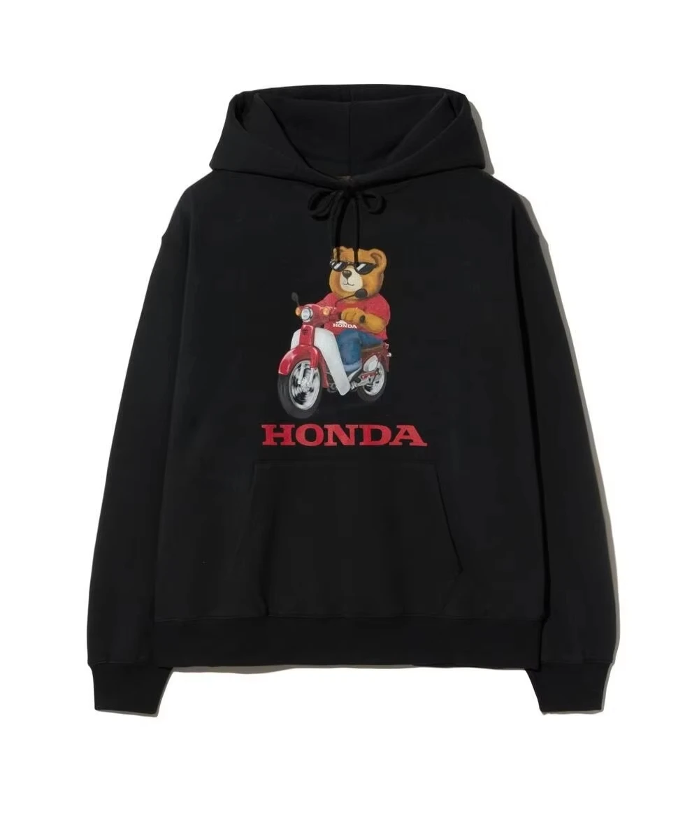 

Honda CT 125 Hoodie Sports Logo Printed Pullover Hoodie Car Lovers Hooded Autumn/Winter Unisex Casual Pullover Top