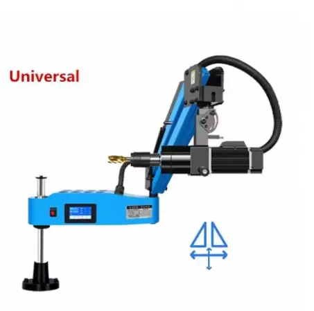 CNC Electric Tapping Machine Servo Motor Tapper Tool with Chucks Universal Vertical Threading Machine M2-M12 M3-M16 M3-M20