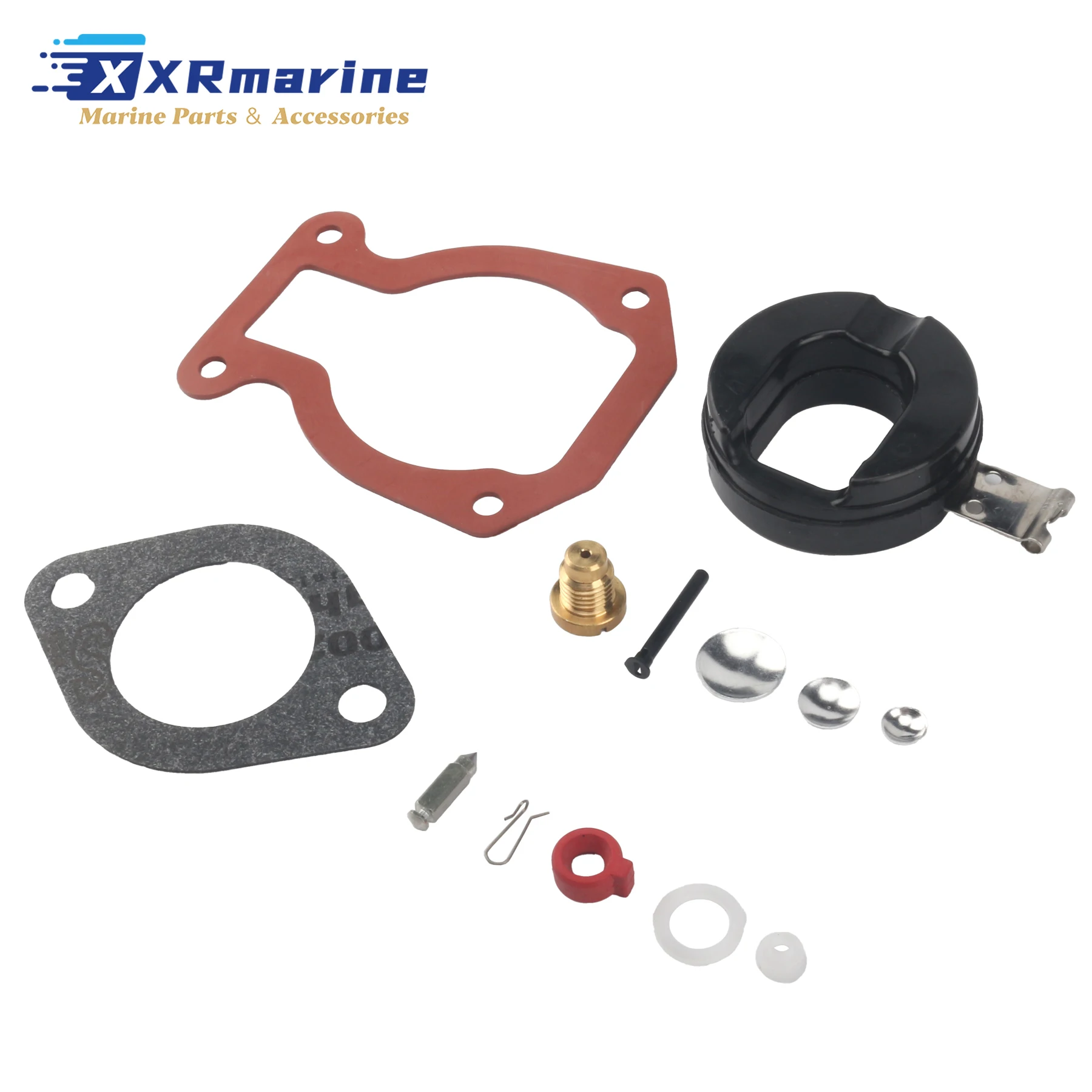 0398453 Carburetor Repair Kit Fits for Johnson Evinrude 9.9 15 75 HP J15 75E Outboard Motors Replaces 398453 765574 18-7223 view 6