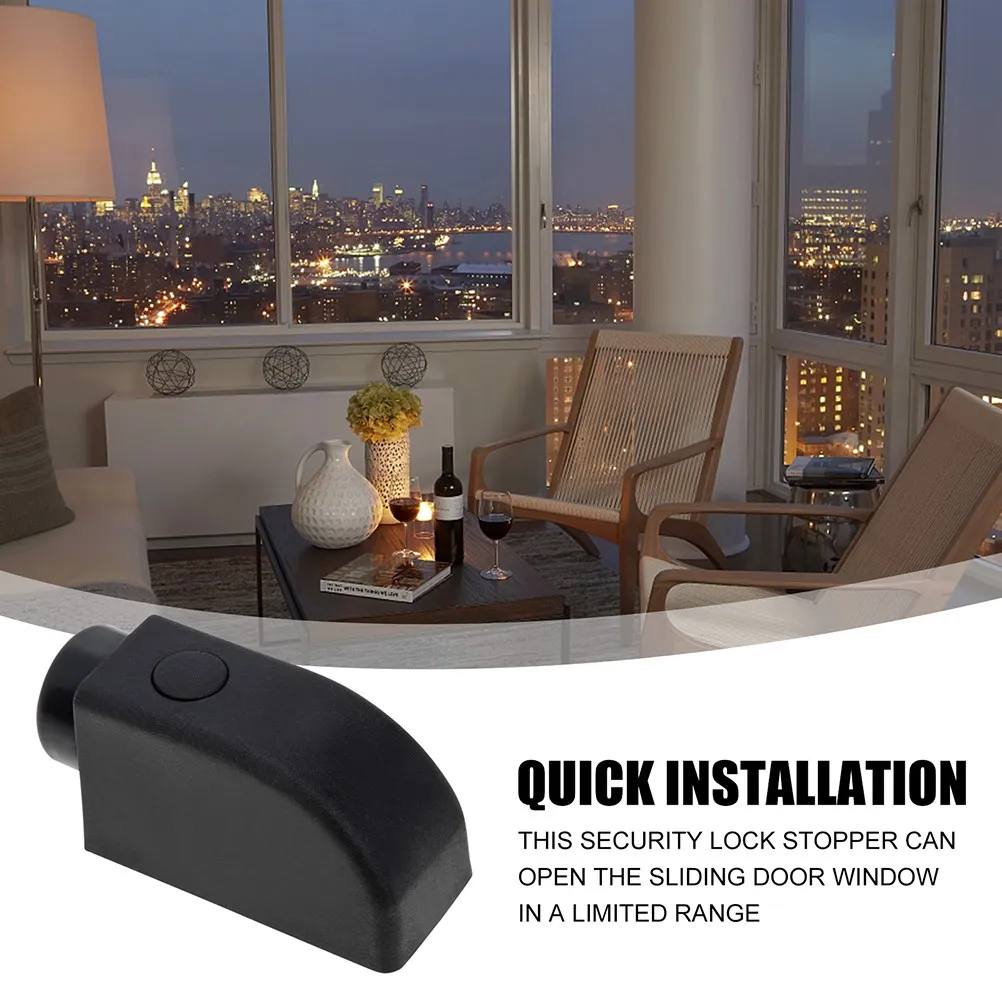 

4Pcs Window Lock Stopper Sliding Security Locks Sliding Door Safety Lock Child Protection Anti-Theft Window Limiter Ventilation