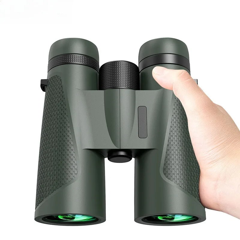HD High Power Binocular Telescope, Hand‑held Anti‑Slip Portable Low‑Light Night Vision Binoculars for Outdoor Activities