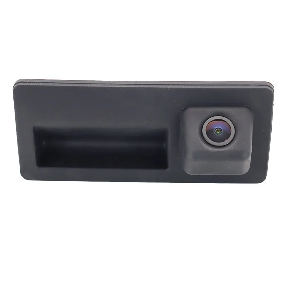 Car Trunk Handle Camera For Audi A4 S4 RS4 B8 8K Q3 8U For Porsche Cayenne 92A Car Rear view Reverse Camera HD CCD Night Vision