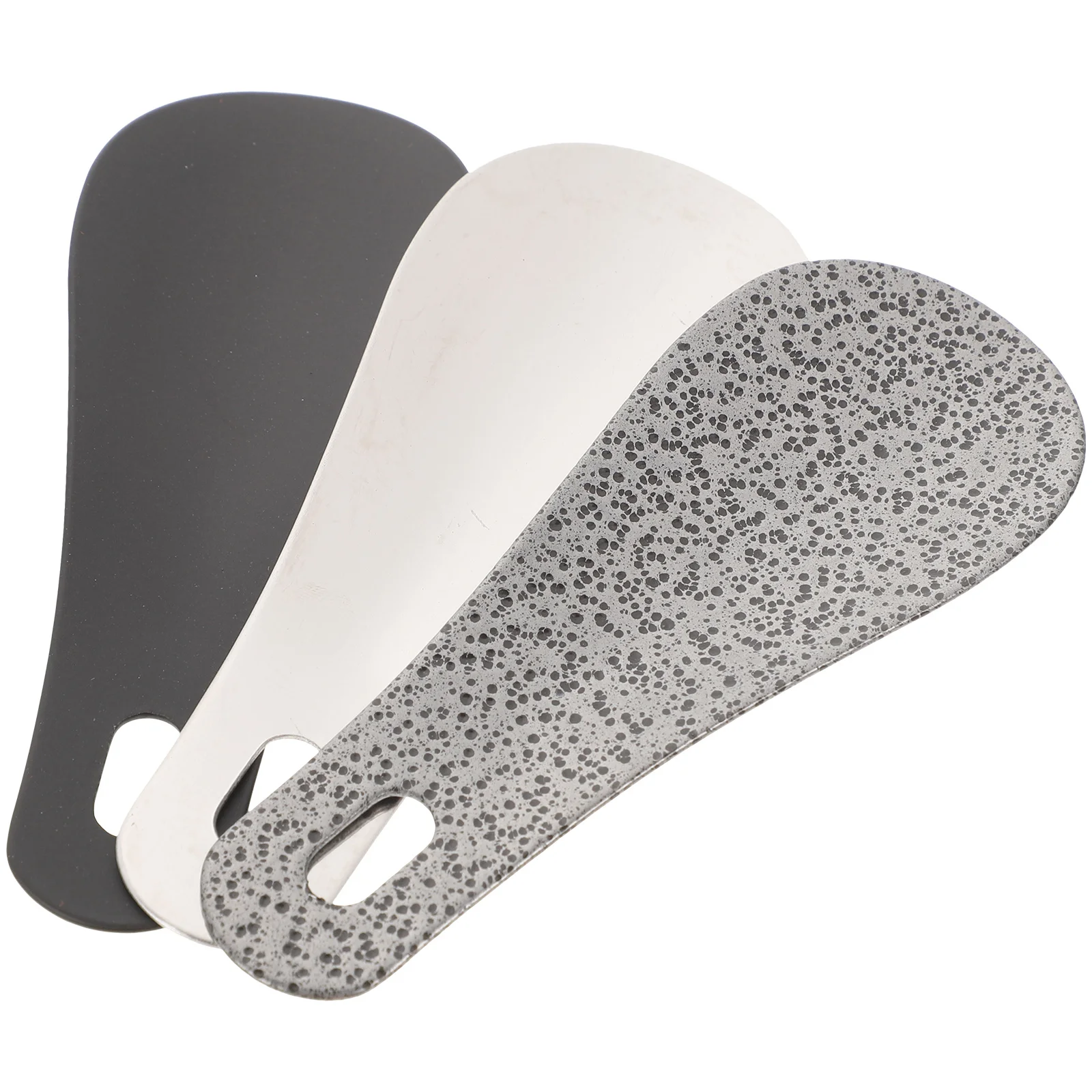 

6Pcs Portable Shoe Horn Set Heavy Duty Metal Shoe Lifter Smooth Edge Handle Shoehorn for Home Shoes Shop Use Shoehorn