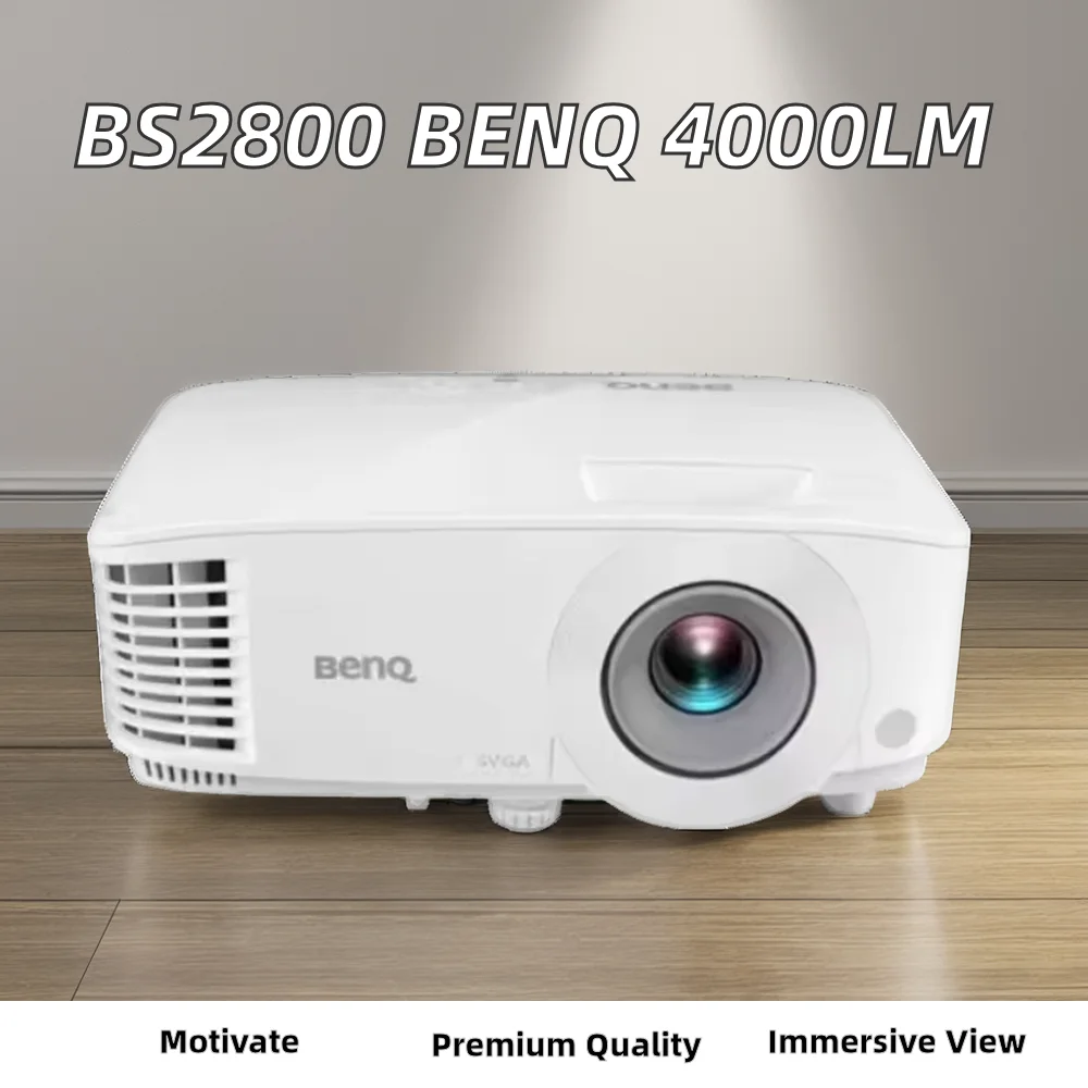 Be nq BW2800DLP WXGA 1280x800 resolution conference room 4000 Ansi lumen presentation projector