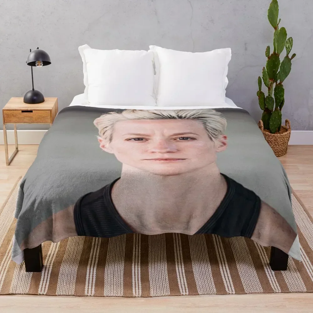 

Megan Rapinoe Throw Blanket Kid'S For Decorative Sofa heavy to sleep blankets ands Blankets