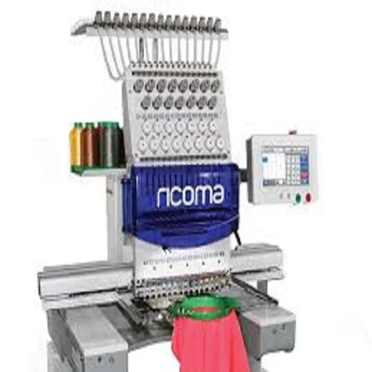 100% in TC-1501 Single Head Commercial Embroidery Machine