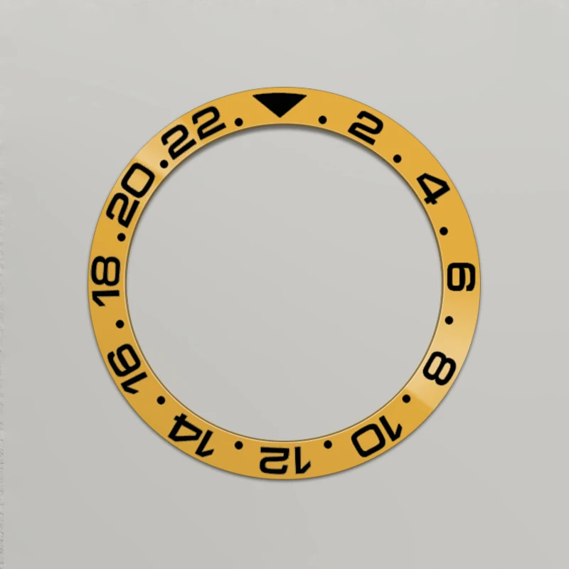 

38mmx30.6mm Curved Ceramic Bezel Fit for SKX007 SKX009 GMT Seahorse Series Watch Case NH35 NH36 Movement Watch Ring Parts Refit
