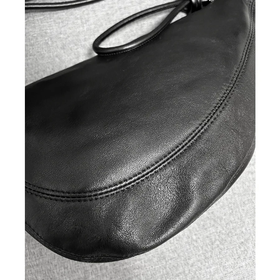 New Super Soft Leather Saddle Bag Women's Vintage All-match Soft Leather Shoulder Crossbody Bag